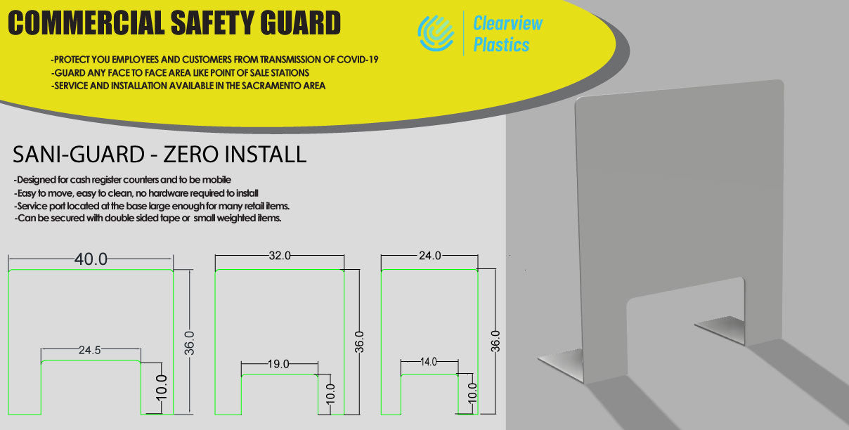 Saniguard Tools SaniGuard - Zero Install – Clearview Plastics