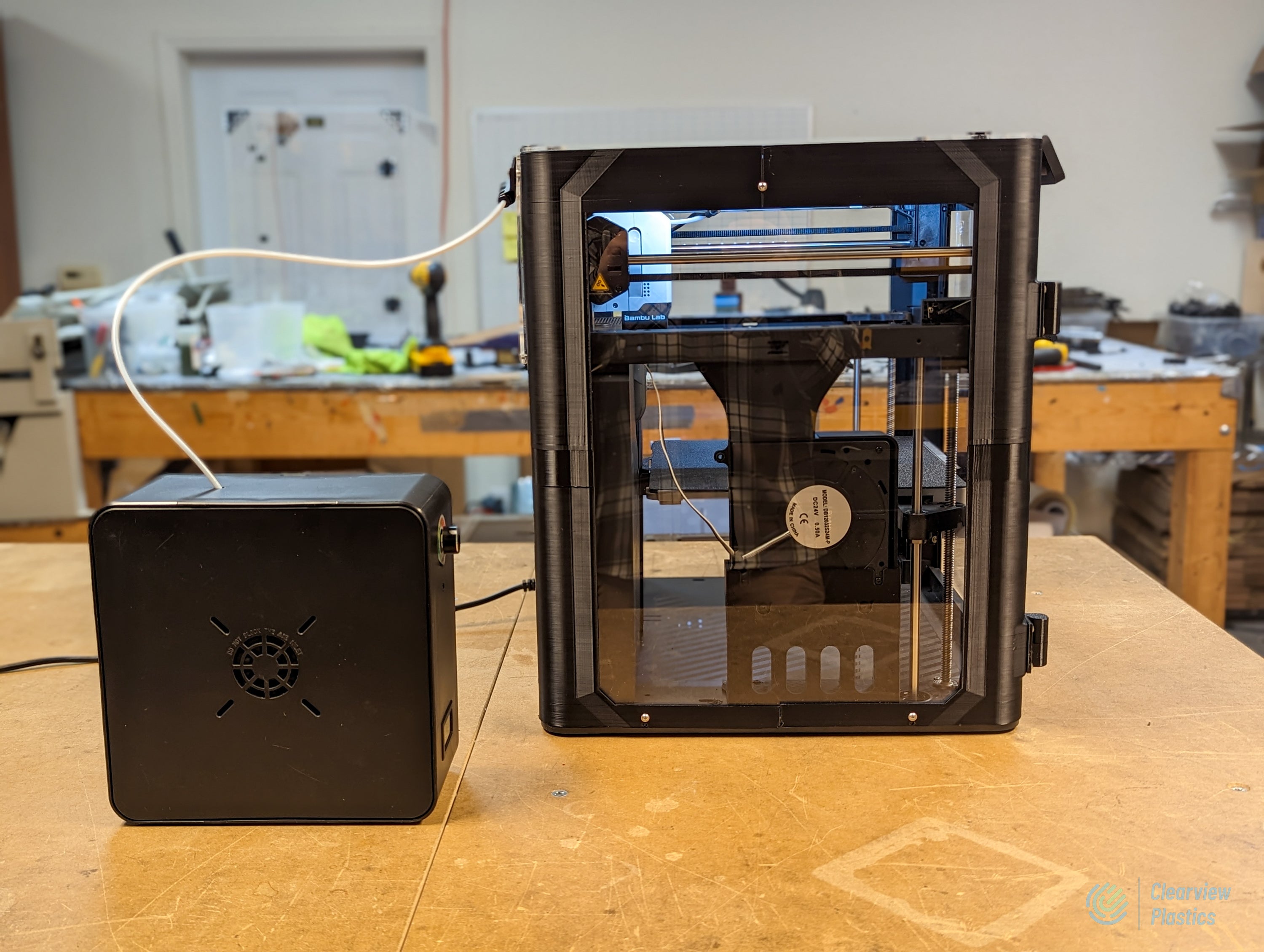 Vision Enclosure Kit for Bambu Lab P1P 3D Printer – VOXELPLA